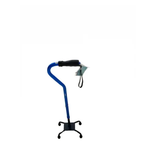 Baston cuadruple de 4 patas color Azul - Vive Health Baston cuadruple de 4 patas color Azul - Vive Health Baston cuadruple de 4 patas color Azul - Vive Health